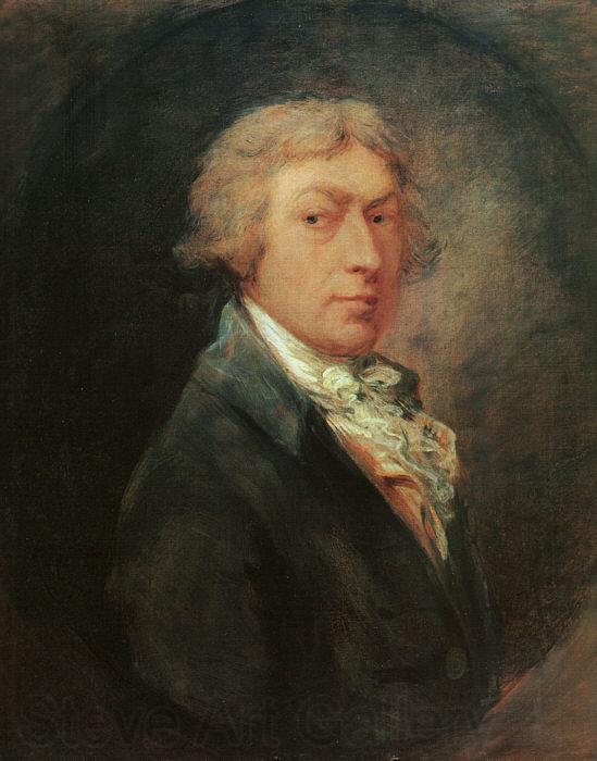Thomas Gainsborough Self Portrait ss France oil painting art